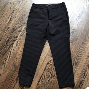 Liverpool size 30 kelsey pinstripe knit trousers